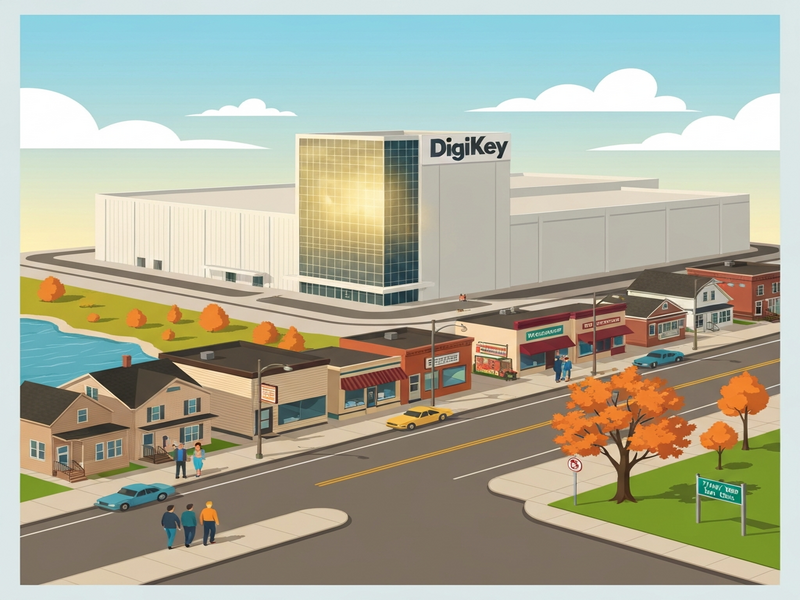 DigiKey warehouse in Thief River Falls