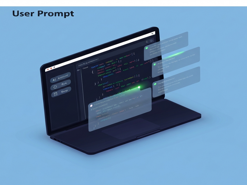 AI assisted coding illustration