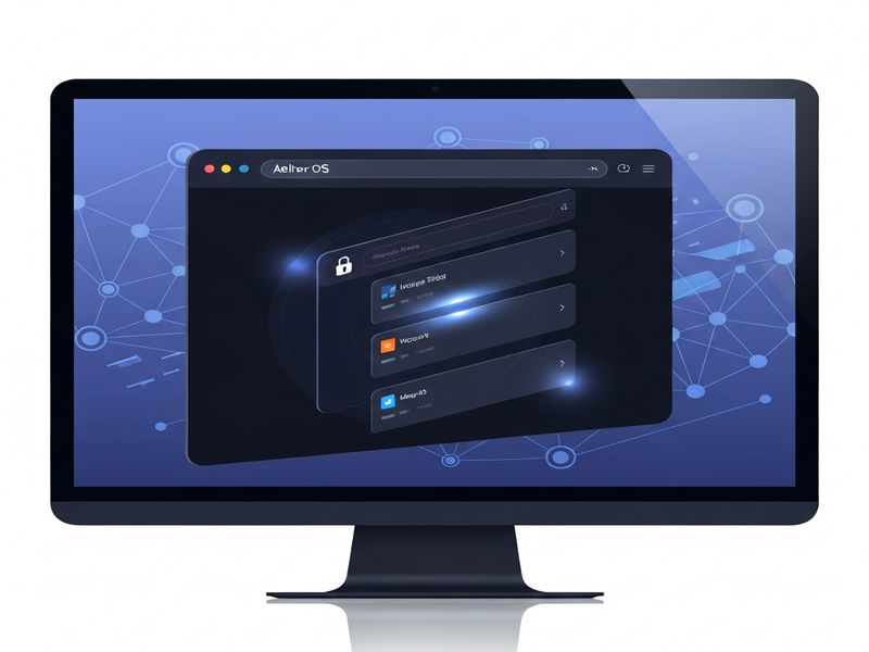 Aether OS visual overview