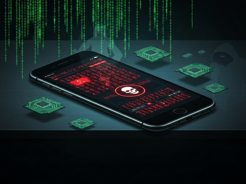 iPhone hacking toolkit illustration