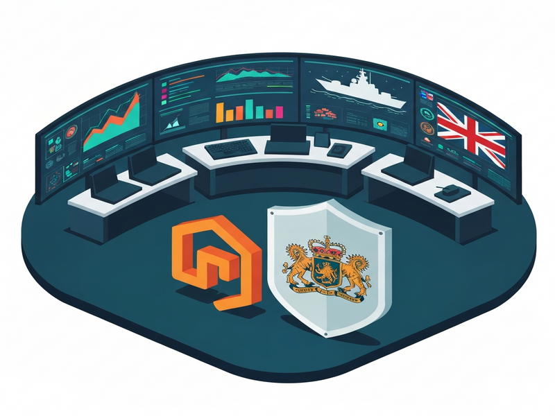 Palantir UK MOD partnership illustration