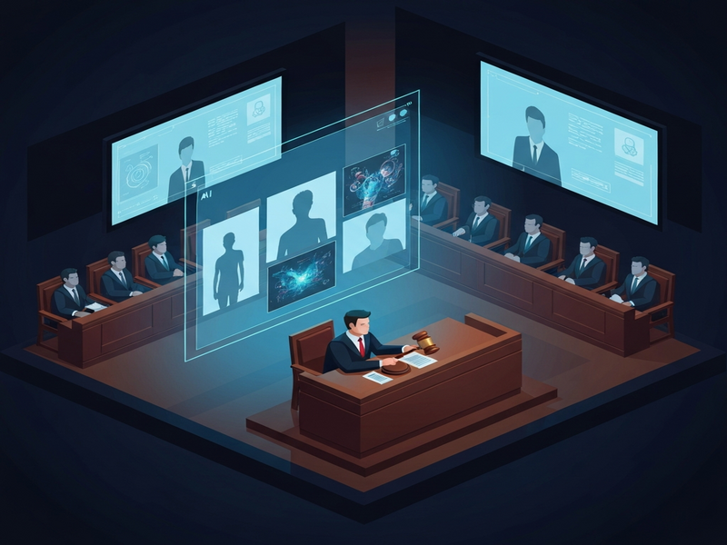 Illustration of AI‑generated teen lawsuit against xAI’s Grok model