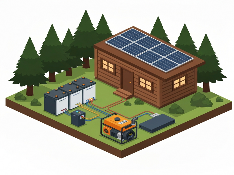 Klumpen off-grid utilities concept