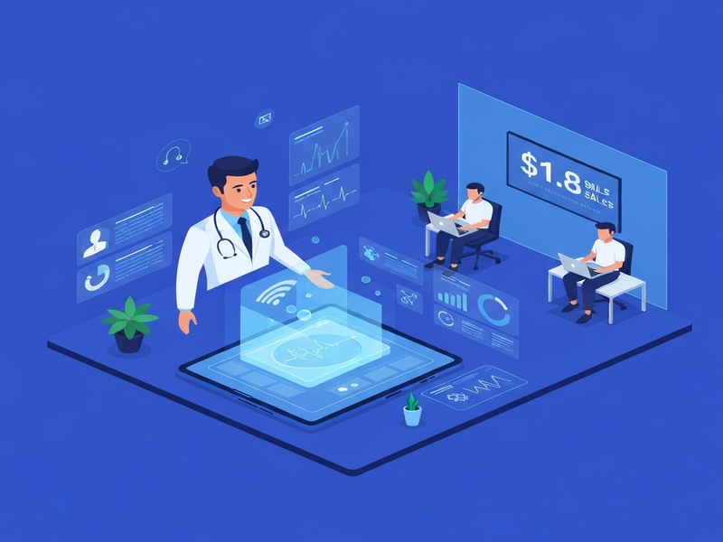 Medvi AI valuation infographic