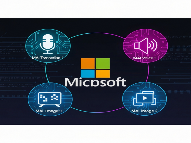 Microsoft AI models illustration