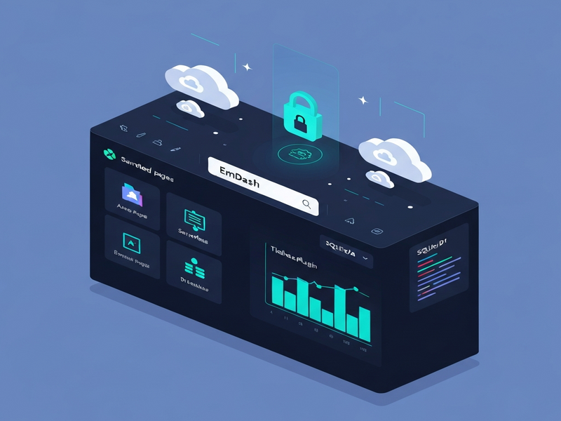 EmDash CMS illustration