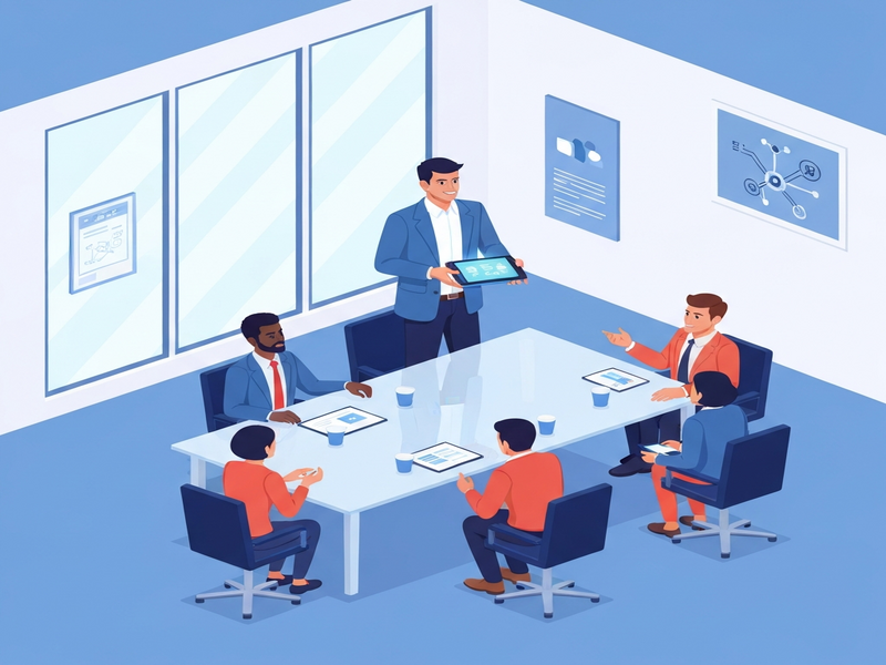 Block CEO Jack Dorsey prototype meetings illustration