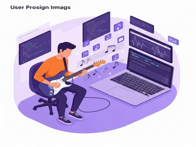 Contrapunk real-time MIDI harmony generator illustration