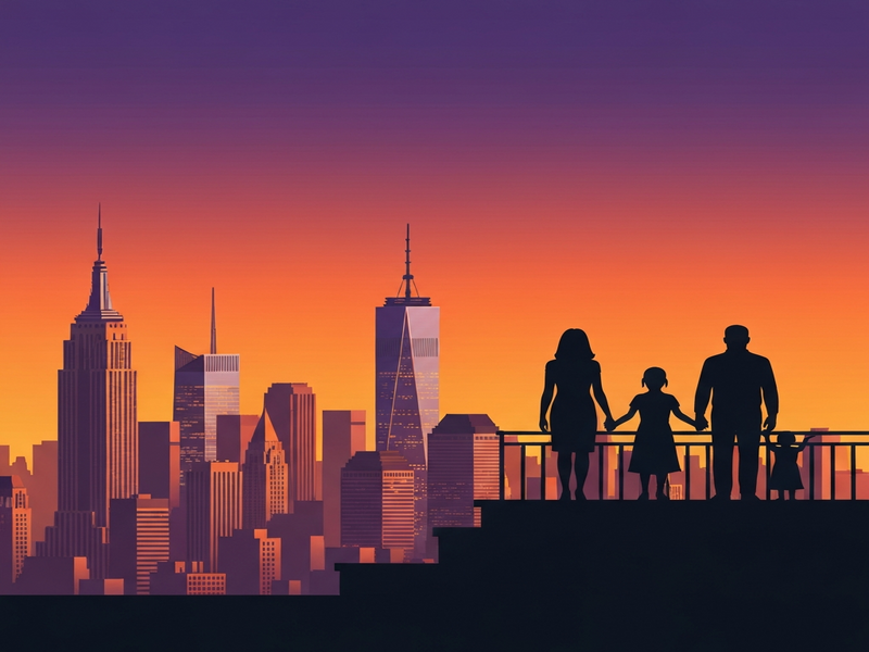 NYC family income requirements infographic
