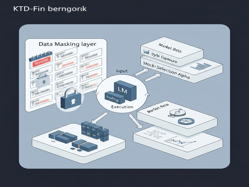 KTD-Fin Benchmark Framework Diagram