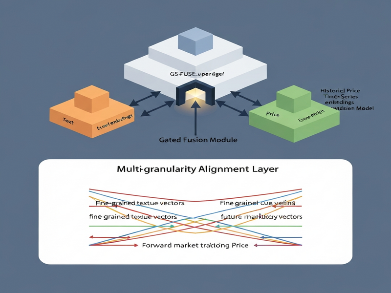 AI-driven financial forecasting illustration