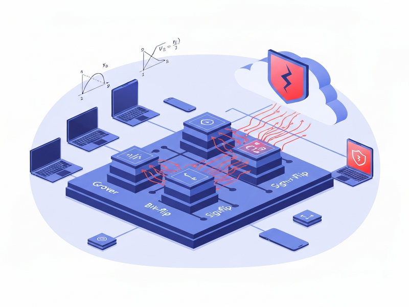 Quantum Federated Learning illustration