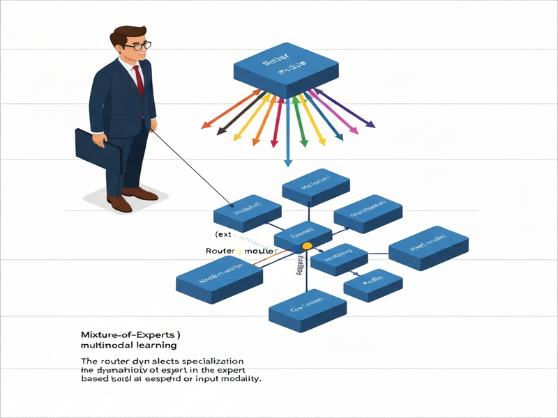 Multimodal MoE illustration