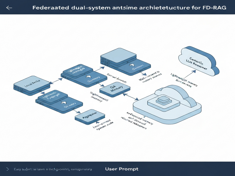 FD-RAG architecture diagram