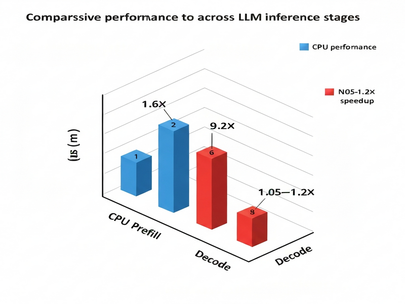 Mobile LLM inference pipeline illustration