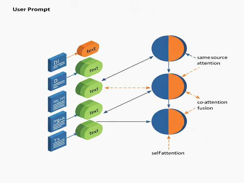 Diagram of heterogeneous attention interpretation workflow
