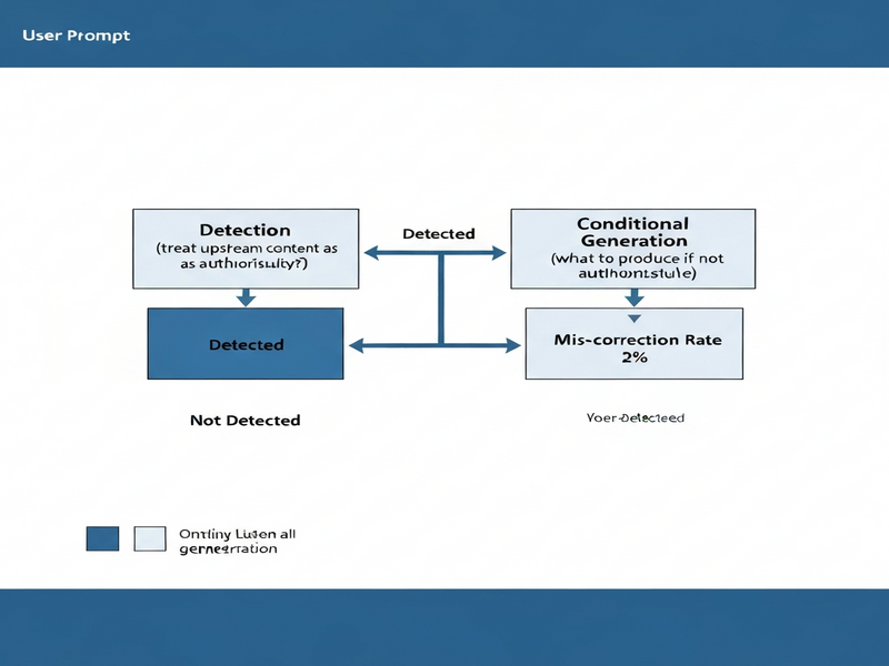 Detection vs. Correction Decision Flow