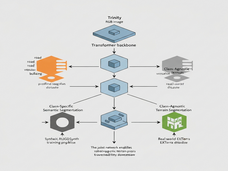 Illustration of Trinity architecture combining class-specific and class-agnostic segmentation