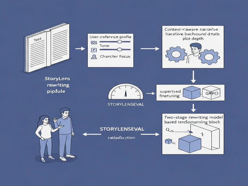 StoryLens workflow diagram
