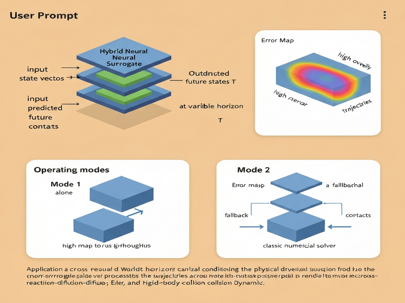 Hybrid Neural World Models illustration