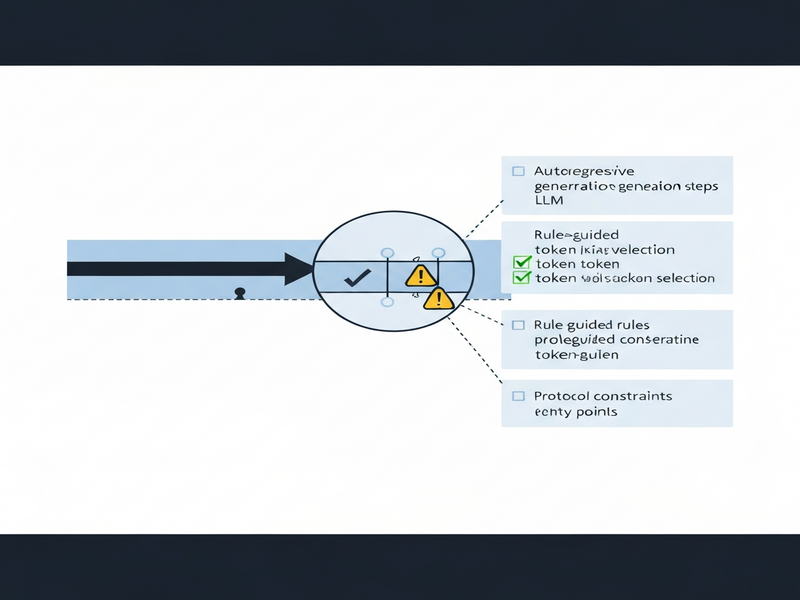 Diagram illustrating local trajectory editing in LLMs