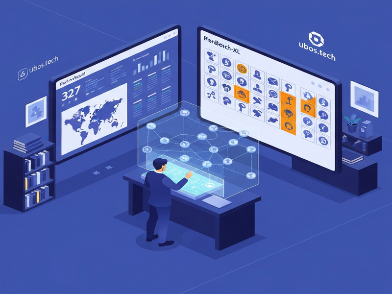 Illustration of AI agents interacting with a tool ecosystem