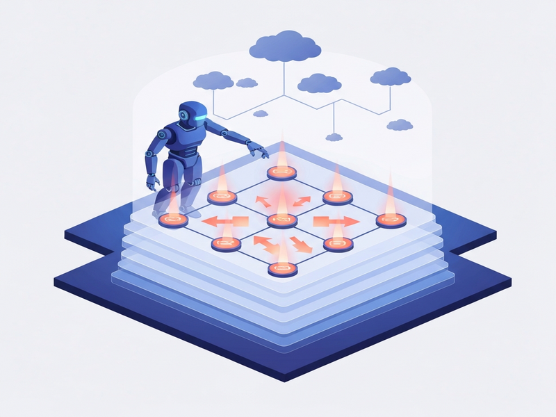 Illustration of self‑evolving causal world model