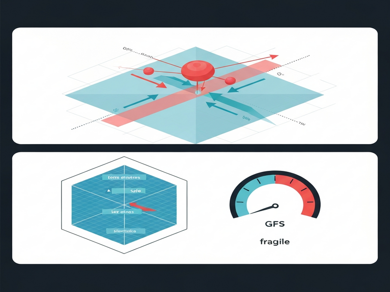 Geometric Fragility Score illustration