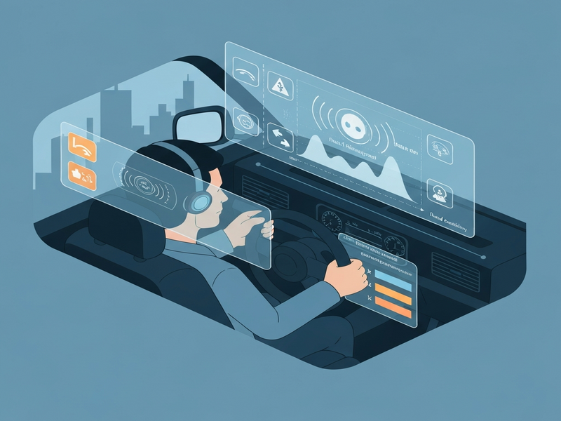 Driver safety-aware AI framework illustration