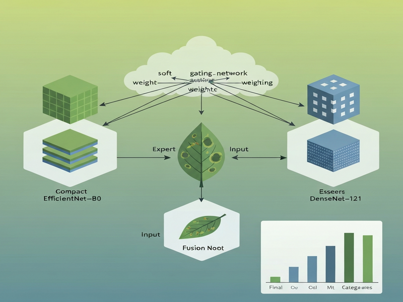 Cross-architectural Mixture-of-Experts framework for leaf disease classification