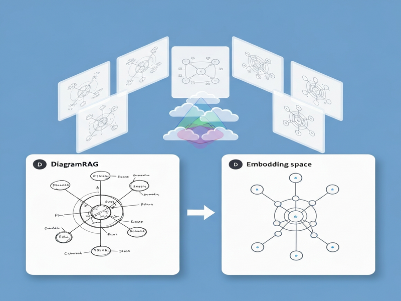 DiagramRAG workflow illustration