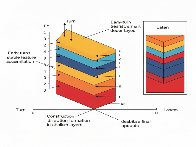 Layer-wise depth recruitment across multi-turn agent planning