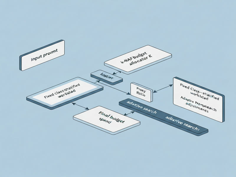 Illustration of k-NAF budget accounting in anchored decoding