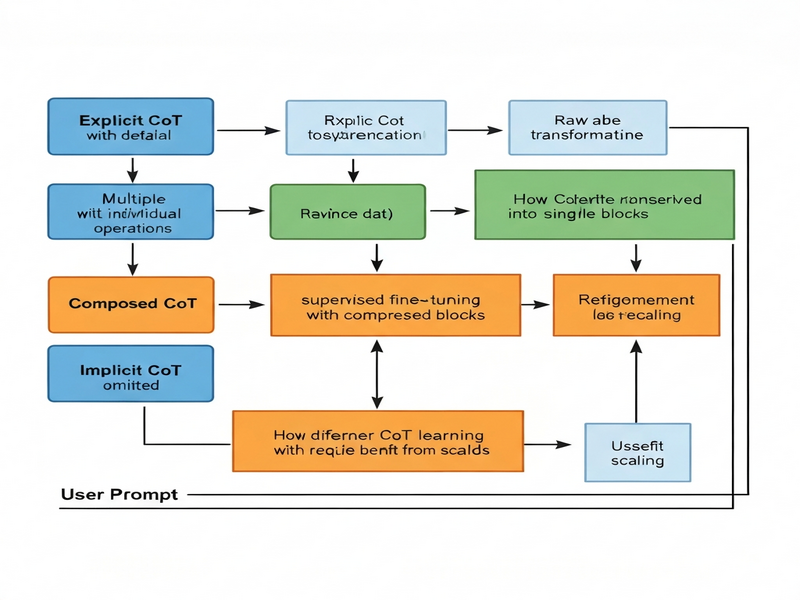 Taxonomy of chain-of-thought reasoning: Explicit, Composed, Implicit