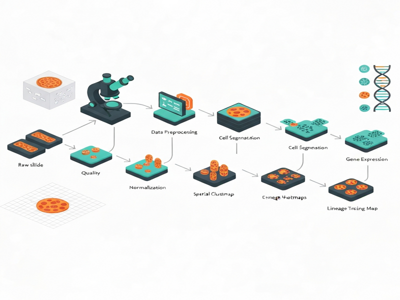 Illustration of Spatial‑Biology workflow