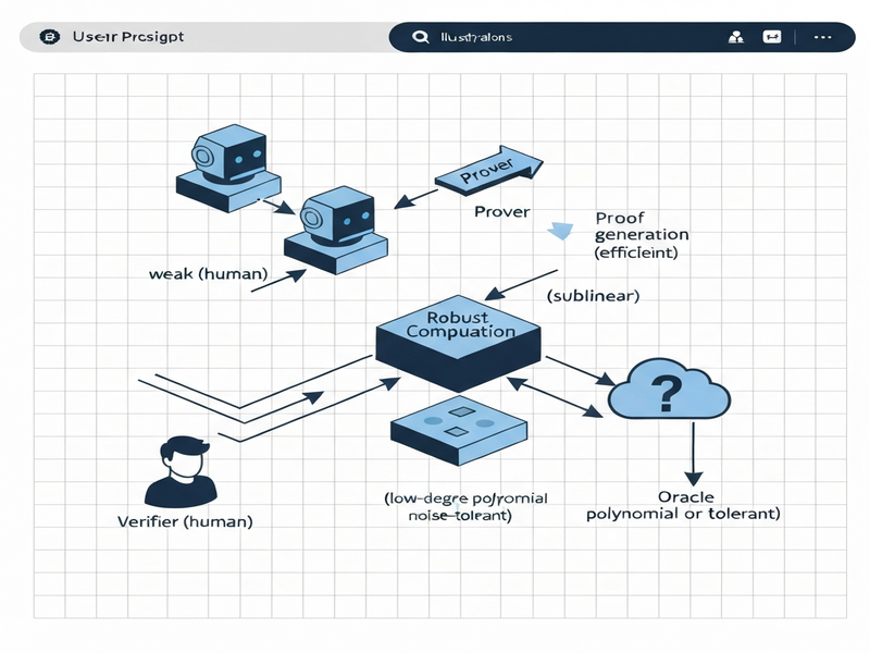 Doubly‑efficient interactive proof workflow