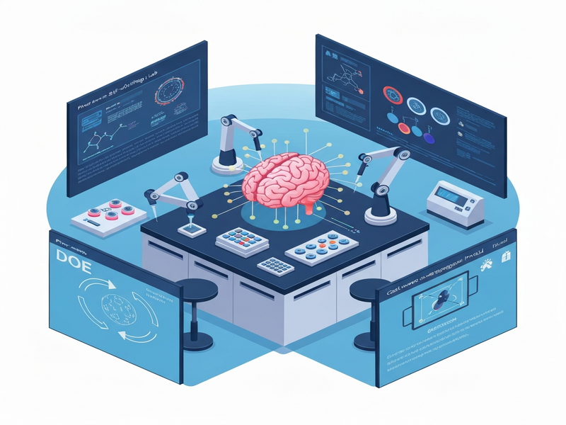 AI‑driven self‑driving lab concept