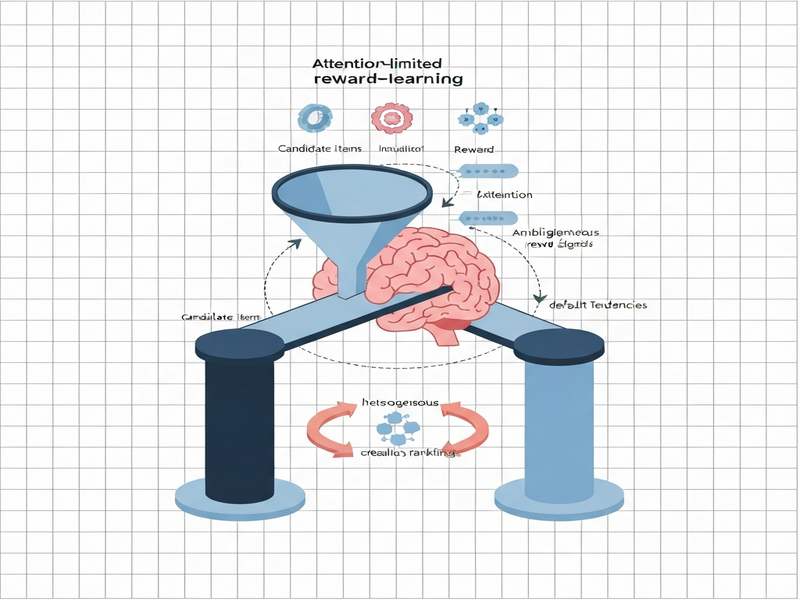 Illustration of attention‑limited feedback loop