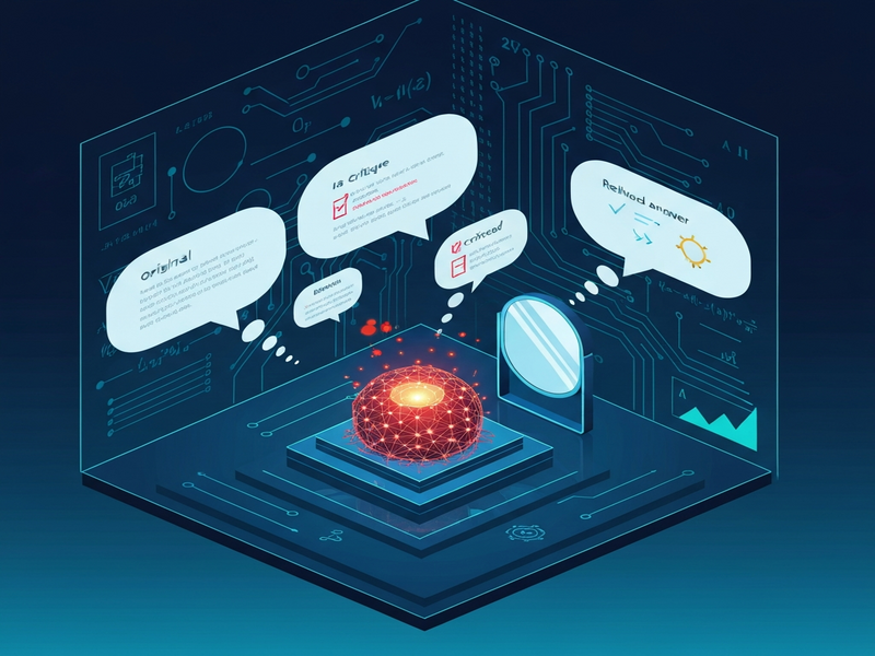 Illustration of in‑context search loop
