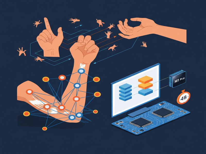 Graph neural network architecture for sEMG gesture recognition