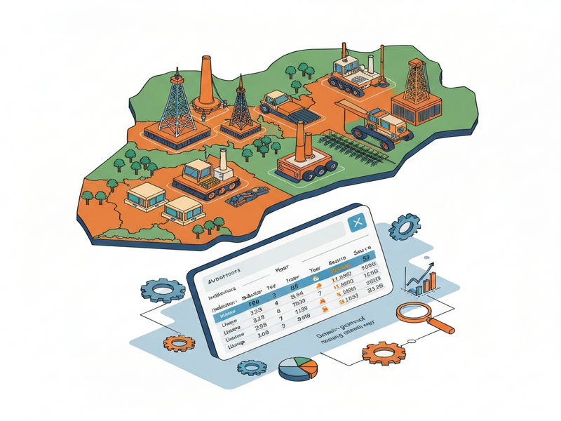 Nigeria Machinery dataset illustration