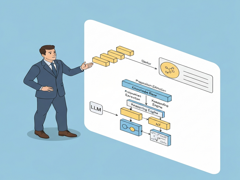 Diagram of Concretized Proposition Prompting workflow