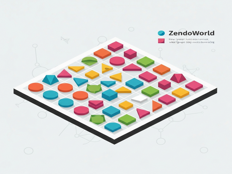Illustration of AI agents interacting in ZendoWorld