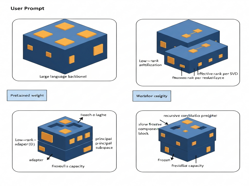 ReCoLoRA architecture diagram