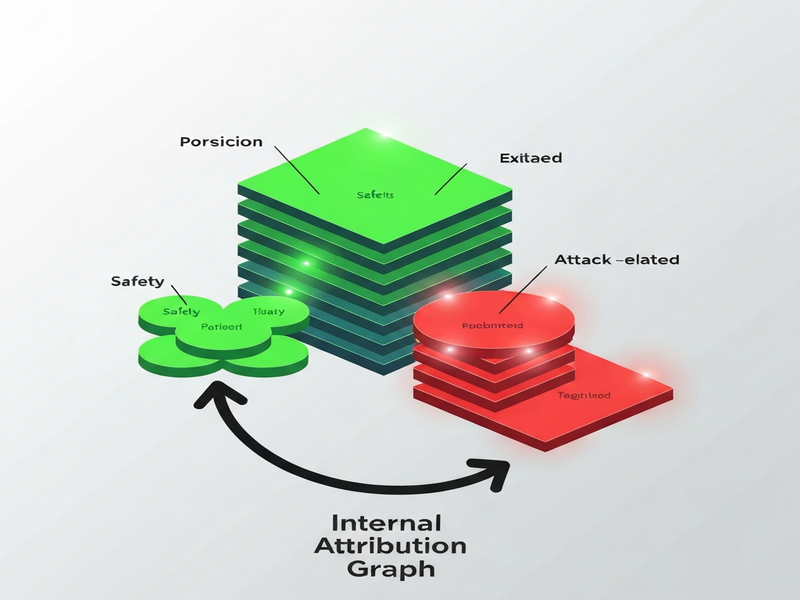 Mechanistic interpretability illustration