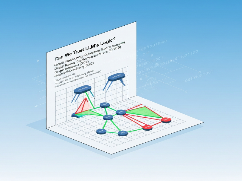 Graph-based evaluation of LLM reasoning