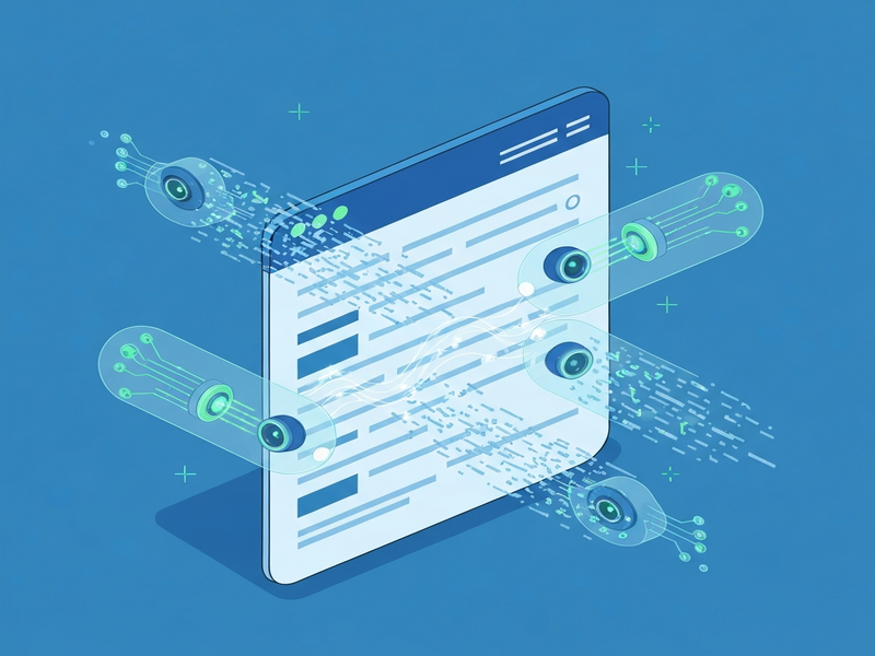 Illustration of CAPE framework protecting web content from AI agents