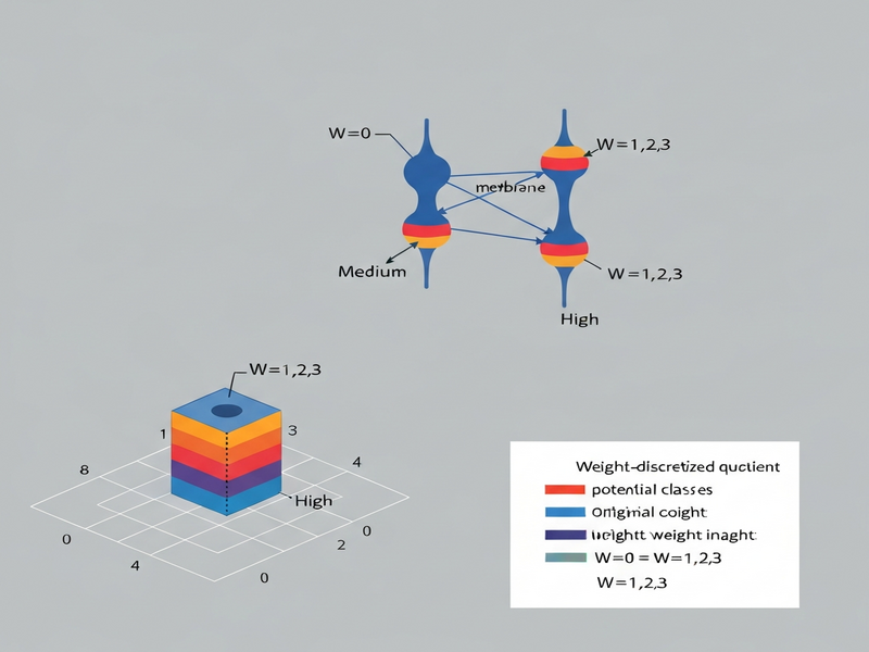Illustration of weight‑discretized quotient abstraction workflow