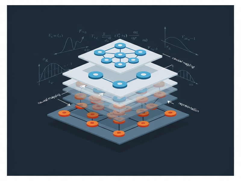 Diagram of causal abstraction workflow