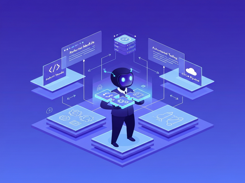 Illustration of AI skill marketplace
